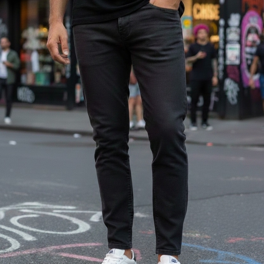 HUGO Boss🍊ORANGE Charcoal Slim Fit Jeans Size 32R